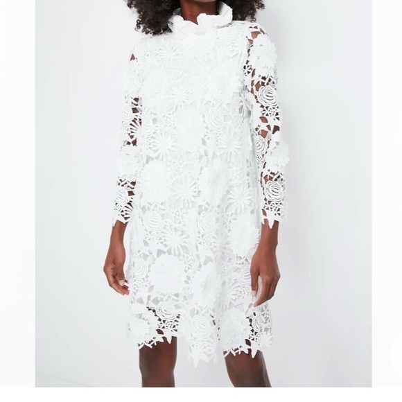 Tuckernuck Dresses & Skirts - Tuckernuck Blanc Guipure Lace Daphne Dress size small